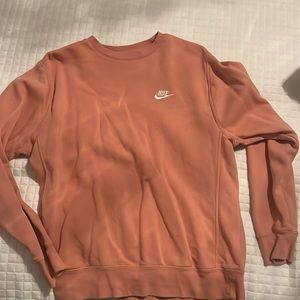orange/pink nike crewneck!
